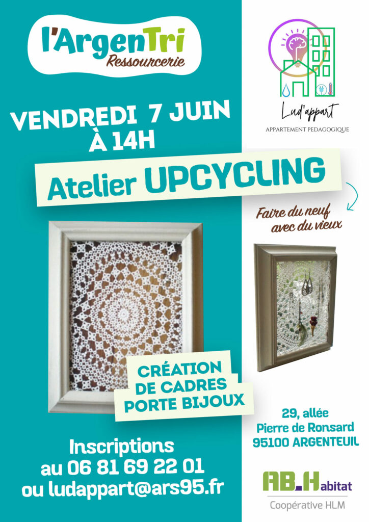 7 juin : Atelier d'Upcycling