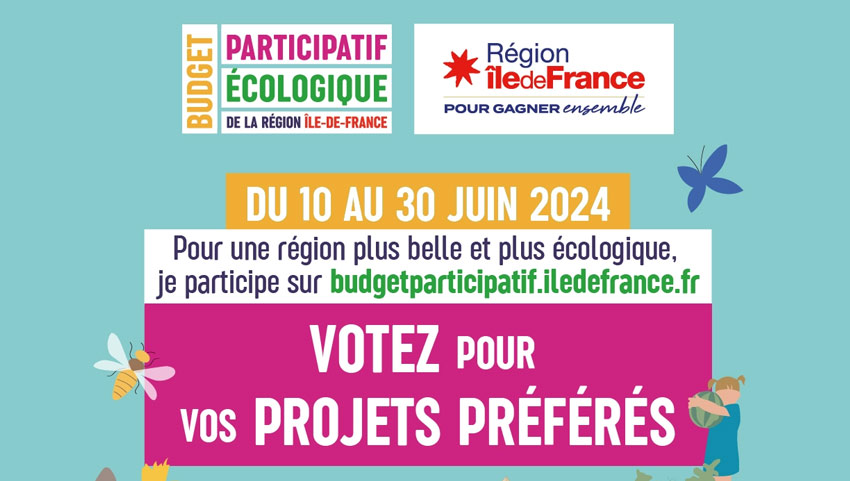 Budget participatif écologique et solidaire de la Région