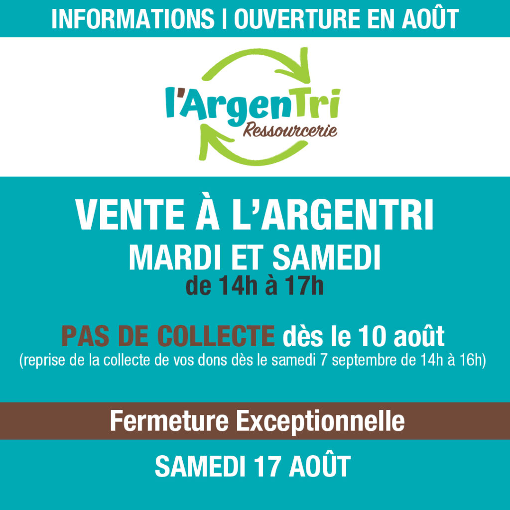 Informations août 2024